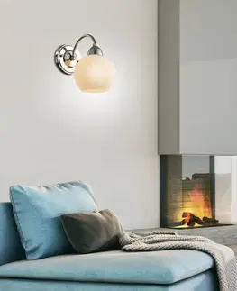 Nástenné svetlá Nástenná lampa 1X60W E27 saténová TOBAGO