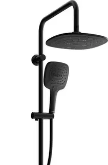 Sprchy a sprchové panely MEXEN/S - T17 čierna sprchový stĺp 798171793-70