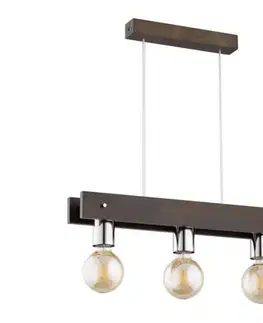 Svietidlá  Luster na lanku BINGO 3xE27/60W/230V 62209