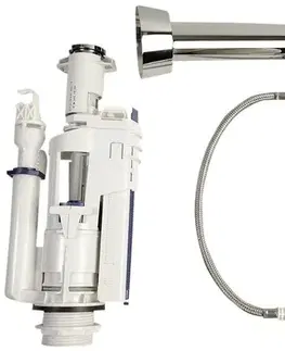 Kúpeľňové batérie GSI - CLASSIC úsporný splachovací mechanismus, chróm BZCR