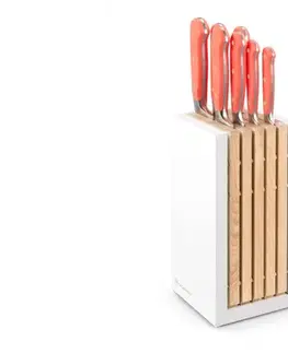 Kuchynské nože WÜSTHOF Blok s nožmi Wüsthof CLASSIC Colour 7 dielny - Coral Peach