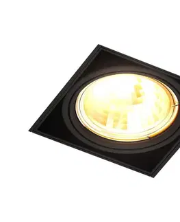 Svietidlá Zuma Line 94361-BK - Podhľadové svietidlo ONEON 1xGU10/50W/230V čierna 94361-BK