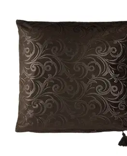 Dekoračné obliečky Obliečka Classic tmavohnedá 43x43 Merkury Home