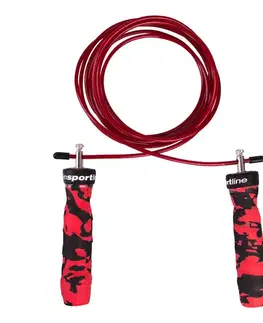 Švihadlá Švihadlo inSPORTline Jumpkamu white camu