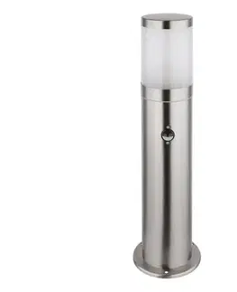 Záhradné lampy Globo 32015S - Vonkajšia lampa so senzorom XELOO 1xE27/60W/230V 50 cm 32015S