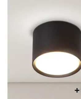 Svietidlá BRILAGI - LED Bodové svietidlo SMOOTH 1xGX53/15W/230V čierne WO-GX-01-BLK-OEM