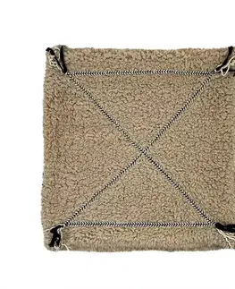 Dekoračné obliečky Obliečka Sherpa 45x45 béžová Merkury Home