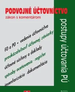 Dane, účtovníctvo Podvojné účtovníctvo - zákony s komentárom - Ing. Ľudmila Novotná