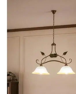 Svietidlá ONLI - Luster na reťazi MIRANDA 2xE27/22W/230V 4620/2