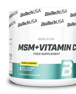 MSM MSM + Vitamin C - Biotech USA 150 g Citrón