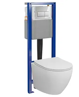 Sanitárna keramika Podomietková zostava Desse chróm 676 Vortex