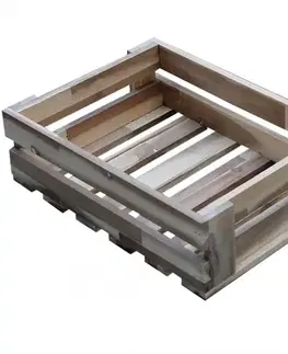 Záhrada Akáciový box 36x26x11 prírodný