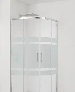 Sprchovacie kúty Sprchovací kút štvrťkruh 80x80 cm SAT TEX SIKOTEXS80CRS SIKOTEXS80CRS
