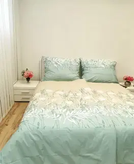 Obliečky Obliečky bavlnené Bambo TiaHome - 2x Vankúš 90x70cm, 1x Paplón 200x220cm