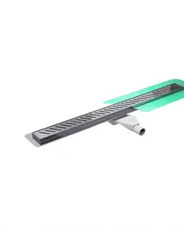 Sprchové kúty Odtokový Žľab Steel 600
