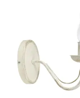 Svietidlá  Nástenné svietidlo MALBO E14/10W K-2910/1 WT + AB