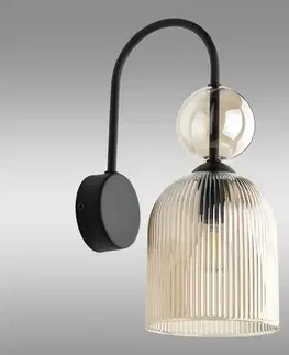 Lampy do obývačky Luster SOPHIA COGNAC 11140 AMBER LK1