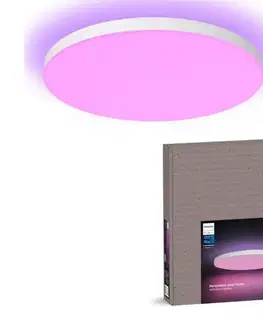 Svietidlá Philips - LED RGBW Stmievateľné stropné svietidlo Hue DATURA LED/67W/230V 8720169277557
