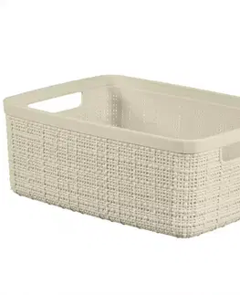 Kúpeľňové doplnky Košík S Jute 245370 krémový 5l