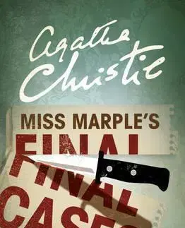 Cudzojazyčná literatúra Miss Marple's Final Cases - Agatha Christie