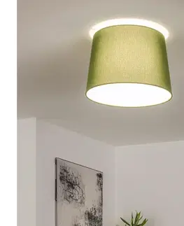 Svietidlá BRILAGI - LED prisadené stropné svietidlo CERIA 1xE27/40W/230V, priemer 30 cm, zelené BG3988+EG781039