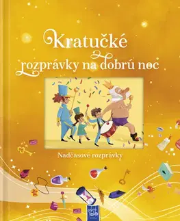 Rozprávky Kratučké rozprávky na dobrú noc (žltá)