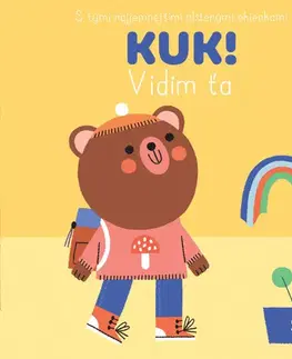 Leporelá, krabičky, puzzle knihy Kuk Vidím Ťa Slová