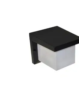 Svietidlá  Vonkajšie nástenné svietidlo ARIANA 1xE27/40W/230V IP54 čierne SKU047432