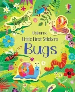 Nalepovačky, vystrihovačky, skladačky Little First Stickers Bugs - Smith Sam,Lucas Gareth