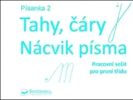 Učebnice pre ZŠ - ostatné Písanka 2 Tahy, čáry Nácvik písma