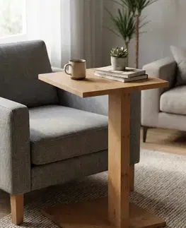 Konferenčné stolíky ABLE príručný stolík, dub