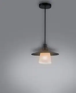 Moderné lampy do obývačky Luster 1x60W E27 Loft čierne