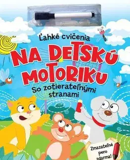 Príprava do školy, pracovné zošity Ľahké cvičenia na detskú motoriku, 2.vydanie