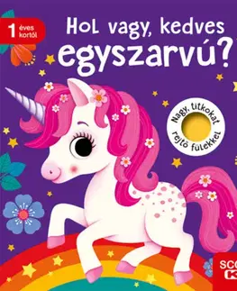Leporelá, krabičky, puzzle knihy Hol vagy, kedves egyszarvú? - Mila Rulff