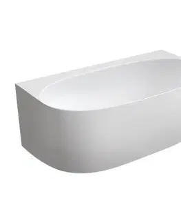 Vane OMNIRES - VALENCIA M+ voľne stojaca vaňa, 158 x 86 cm, biely lesk VALENCIAWPBP