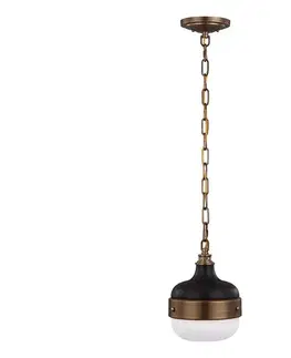 Svietidlá Elstead Feiss FE-CADENCE-1P-MB - Luster na reťazi CADENCE 1xE27/75W/230V FE-CADENCE-1P-MB