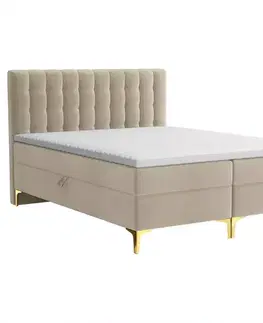 Dvojlôžkové postele Posteľ Arles Box Spring 180x200 Rico 01