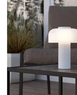 Záhradné lampy Eglo 900982 - LED Stmievateľná vonkajšia lampa PONENTE 2,25W/5V 2600mAh IP44 biela 900982