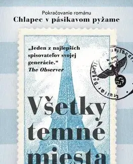 Romantická beletria Všetky temné miesta - John Boyne