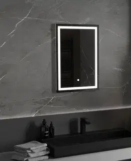 Kúpeľňové zrkadlá MEXEN - Miko zrkadlo s osvetlením 50 x 70, LED 600 9819-050-070-611-00