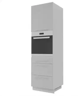 Kuchynské skrinky Skrinka do kuchyne Essen grey D14/RU/3E