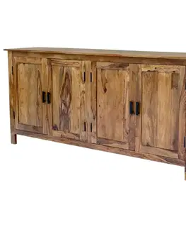 Komody Komoda Rami 200x90x45 indický masív palisander