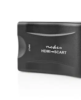 Predlžovacie káble  VCON3461BK - HDMI prevodník HDMI-SCART VCON3461BK