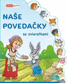 Básničky a hádanky pre deti Naše povedačky so zvieratkami - Modrá kniha (SK vydanie)