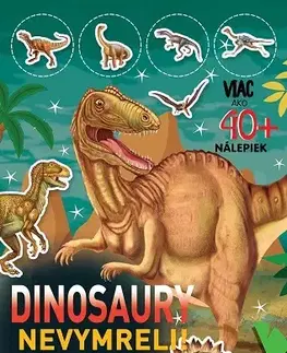 Nalepovačky, vystrihovačky, skladačky Dinosaury nevymreli