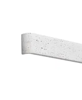 Svietidlá Ideal Lux - LED nástenné svietidlo DELTA LED LED/14W/230V 3000K 41cm CRI 90 betón 369563