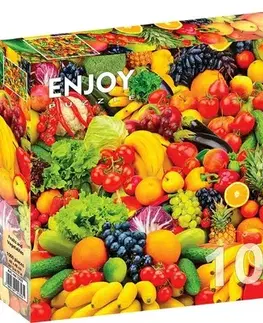 1000 dielikov Enjoy Puzzle Ovocie a zelenina