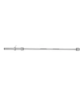Osy k činkám Vzpieračská tyč s ložiskami inSPORTline Olympic Profi OB-86 220cm/50mm • 20kg • do 700kg • bez objímok