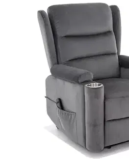 Kreslá Relaxačné kreslo Minos Velvet