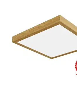 Svietidlá APLED - LED Prisadený panel QUADRA LED/40W/230V dub 135-0410